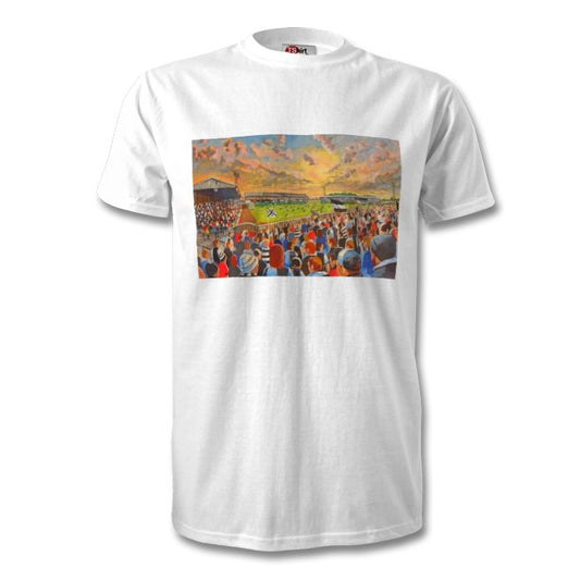 AYR UNITED SUPPORTERS INSIDE SOMERSET PARK MENS T-SHIRT