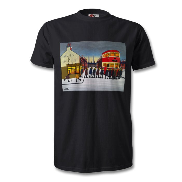 Alloa Athetic fans going to the game