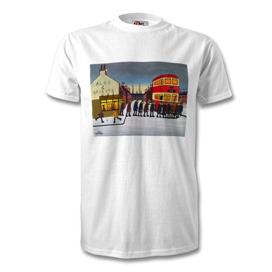 Alloa Athetic fans going to the game