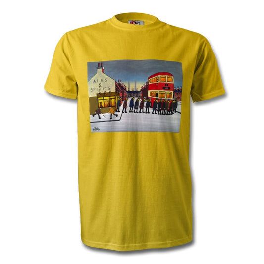 Alloa Athetic fans going to the game